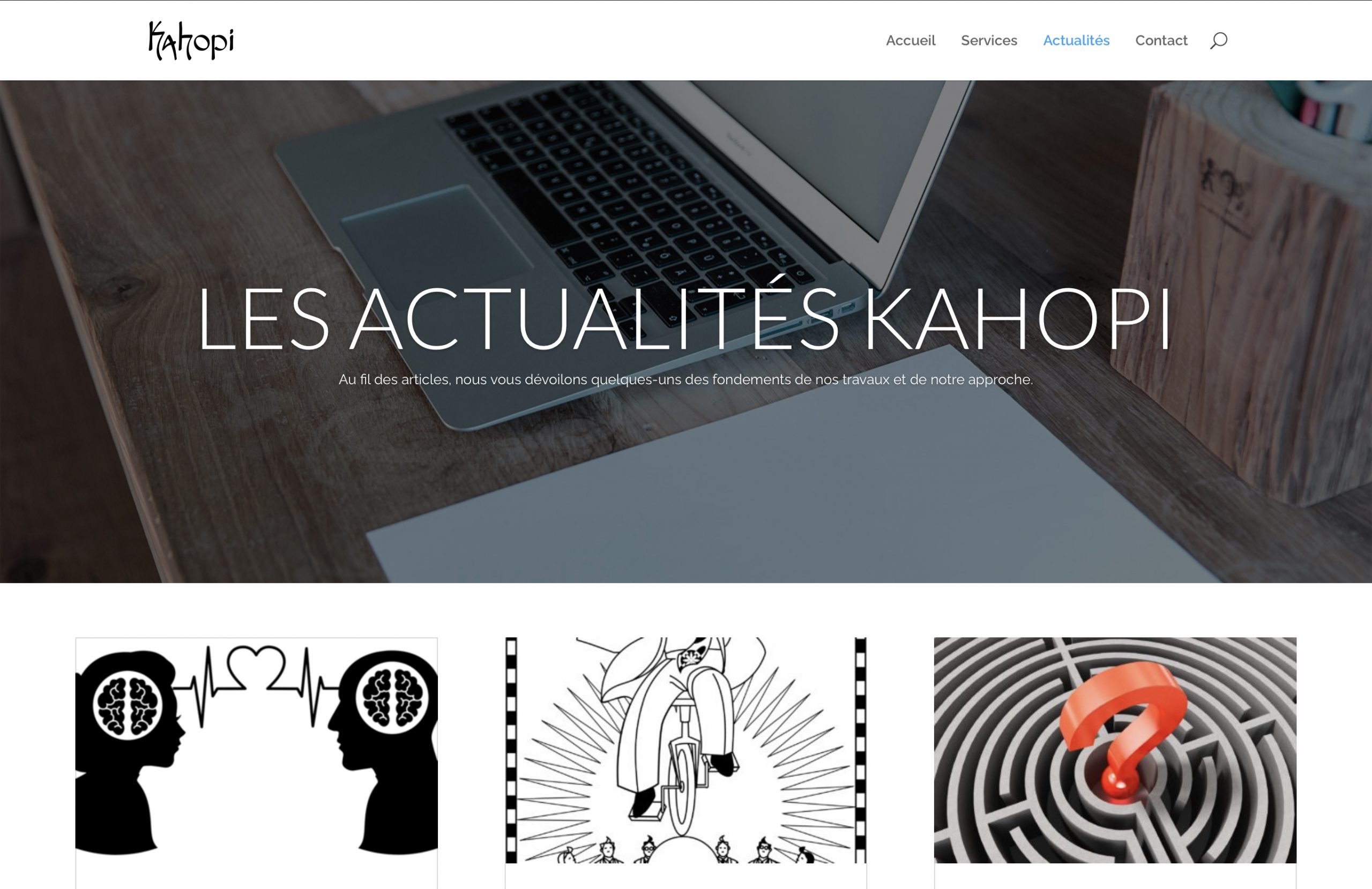Latest News Page #gadlab Client Kahopi
