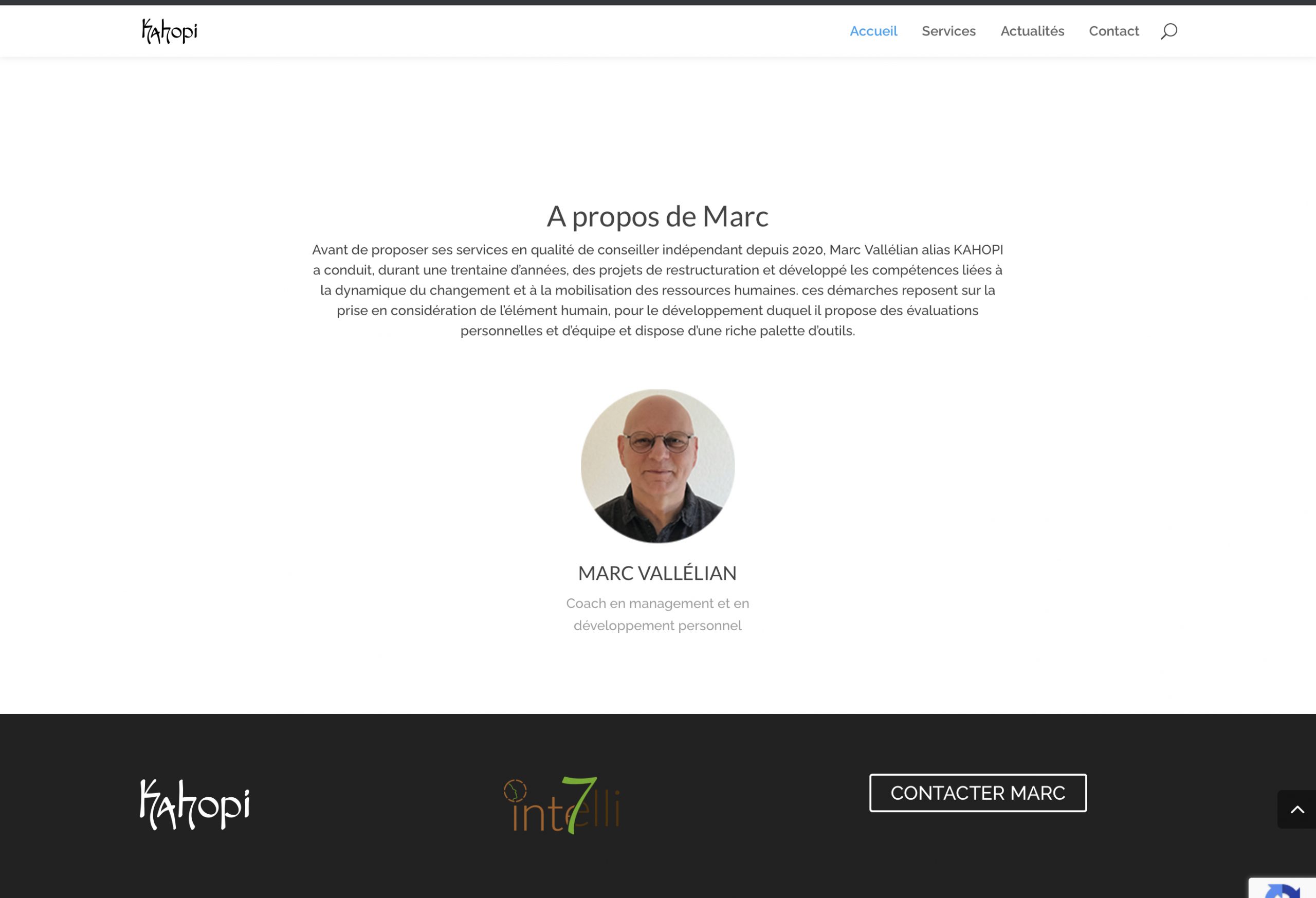 About Us Page #gadlab Client Kahopi