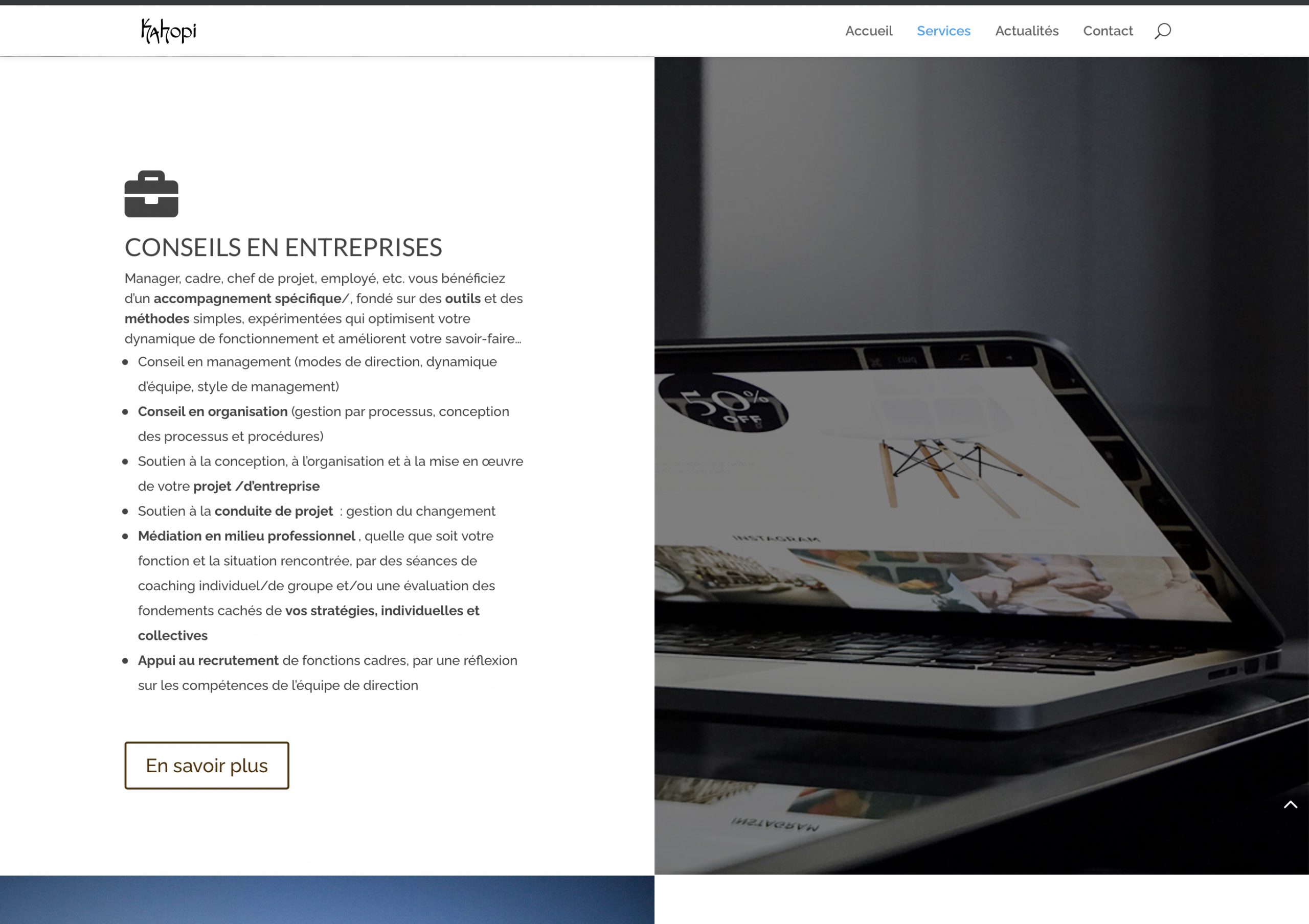 Corporate consulting #gadlab Client Kahopi