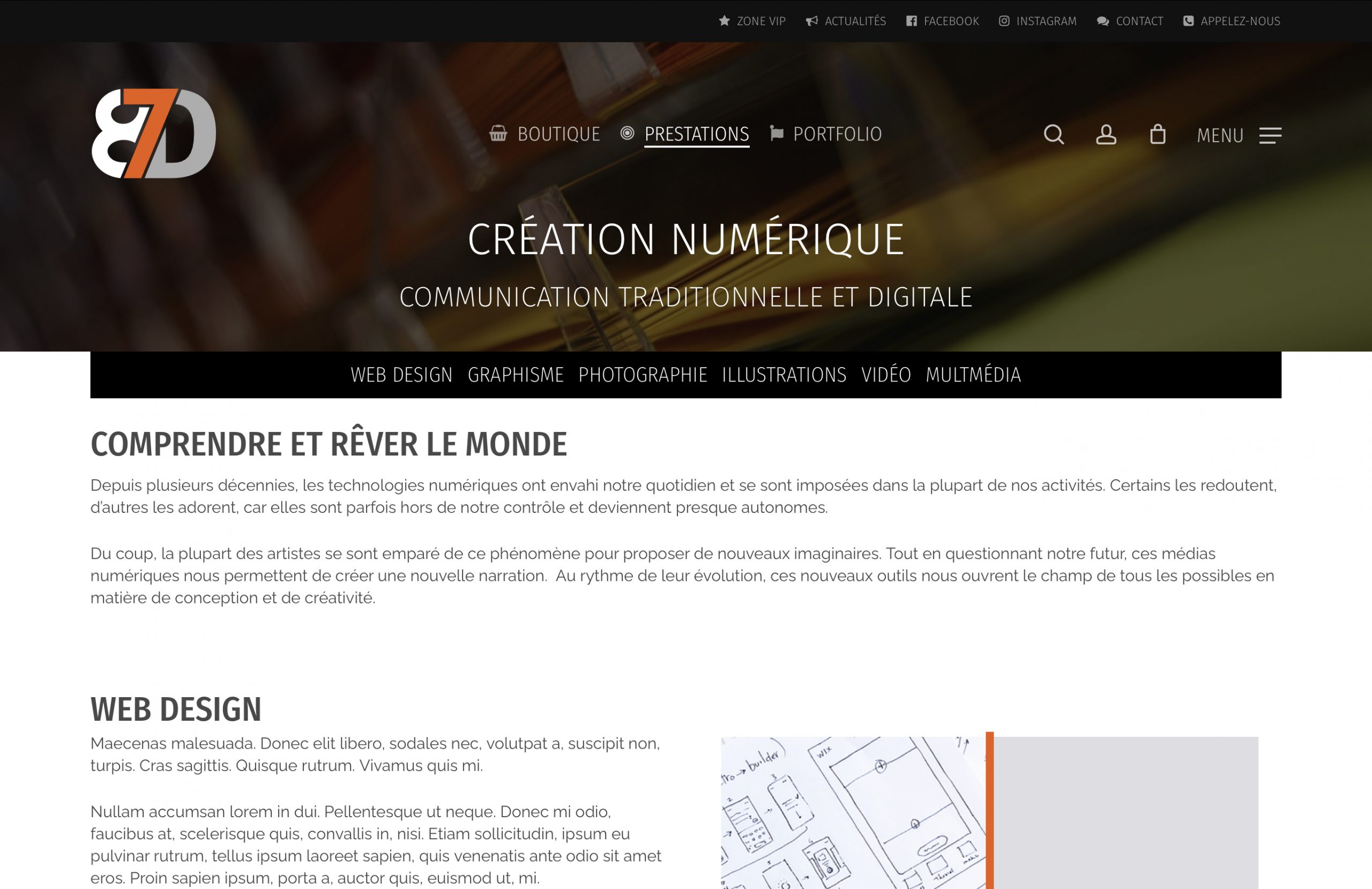 Digital Creation #gadlab Client 87Design Création Numérique