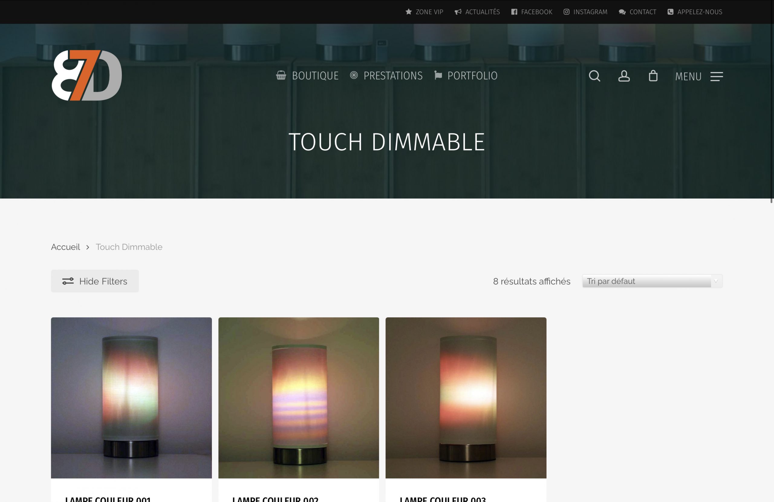 Collection Detail #gadlab Client 87Design Shop Collection Detail