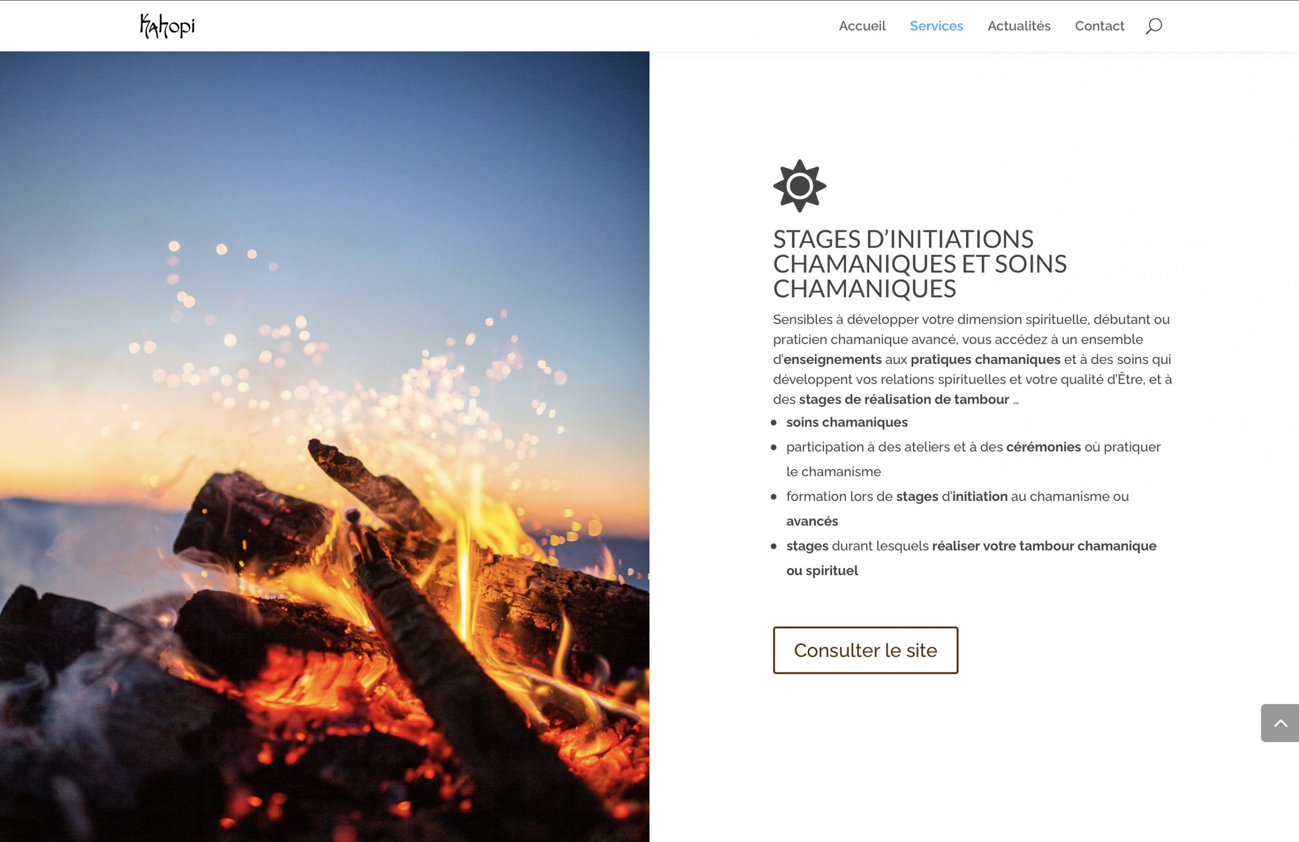 Internship Pages #gadlab Client Kahopi