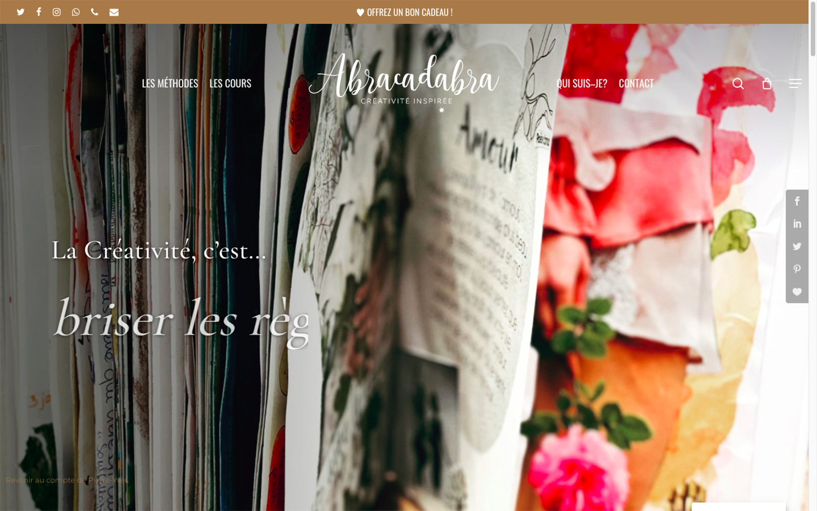 Home Page #Atelier #Abracababra