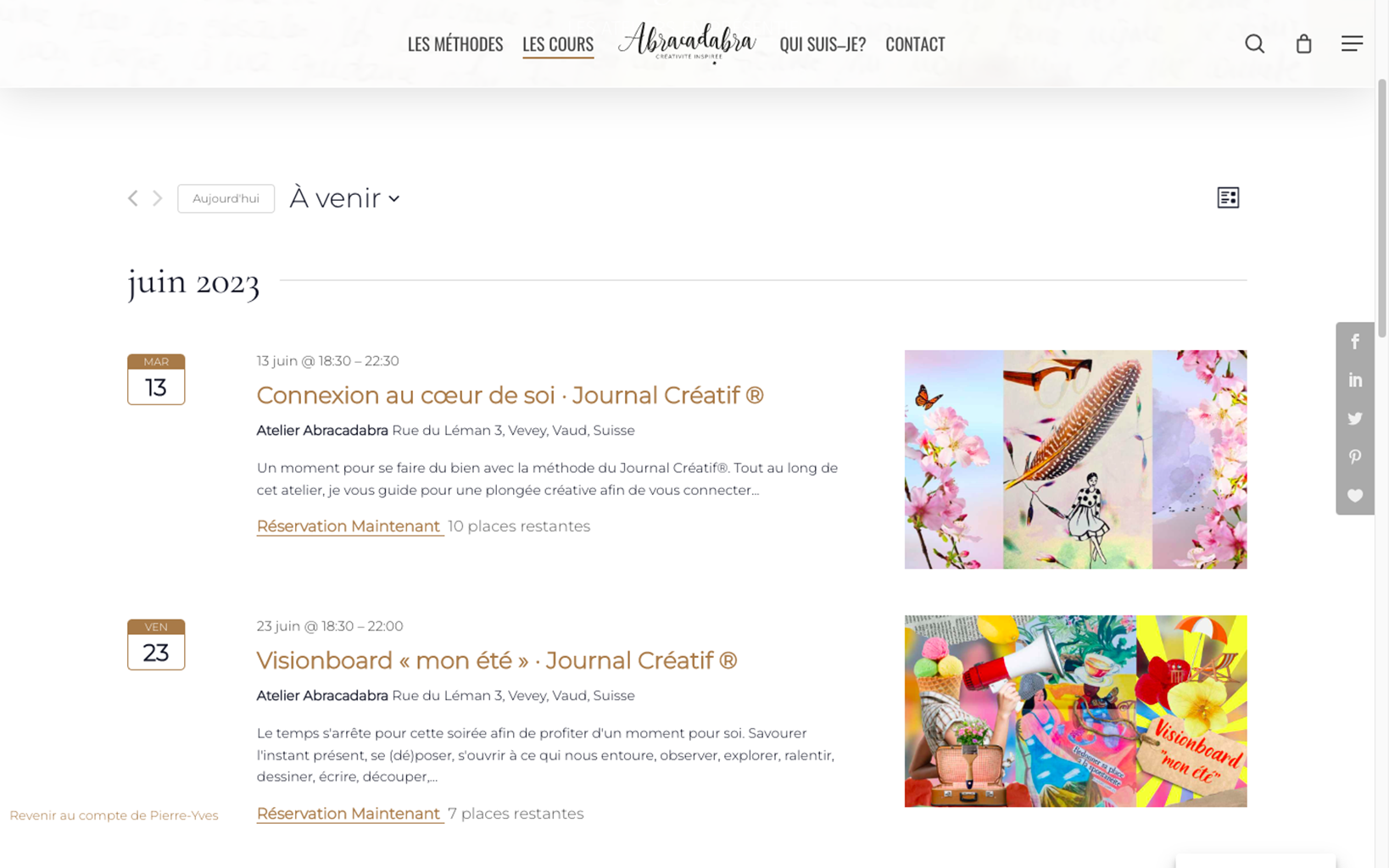 Liste des ateliers #Atelier #Abracababra