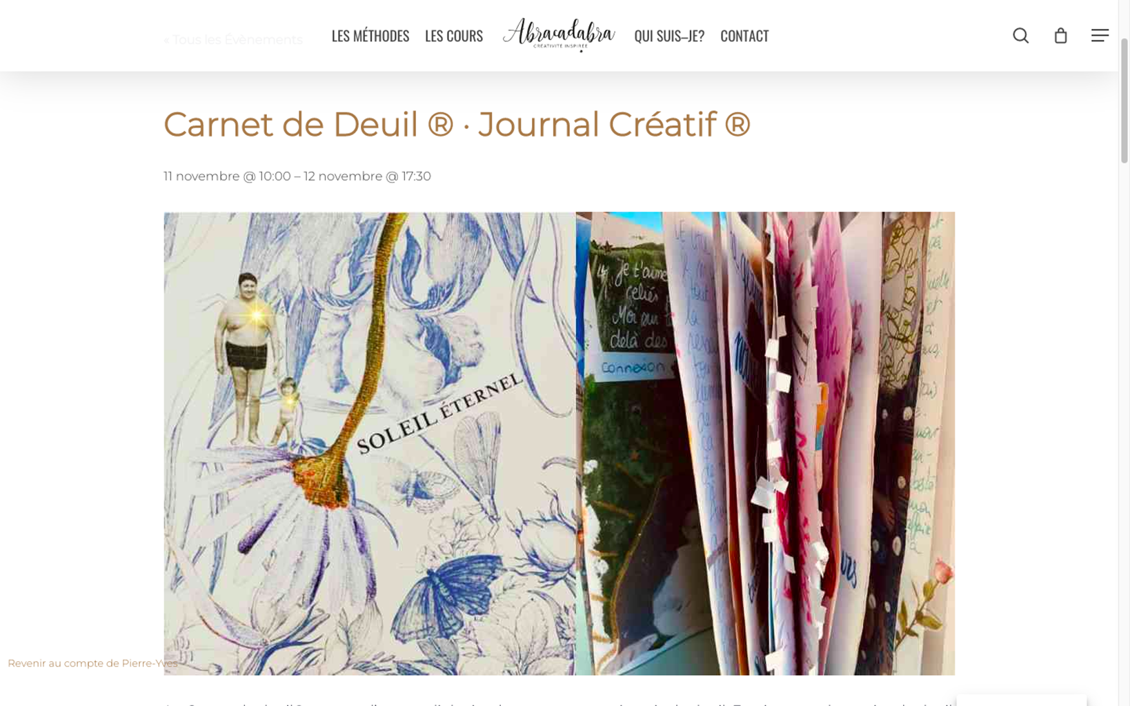 Journal Créatif® #Atelier #Abracababra